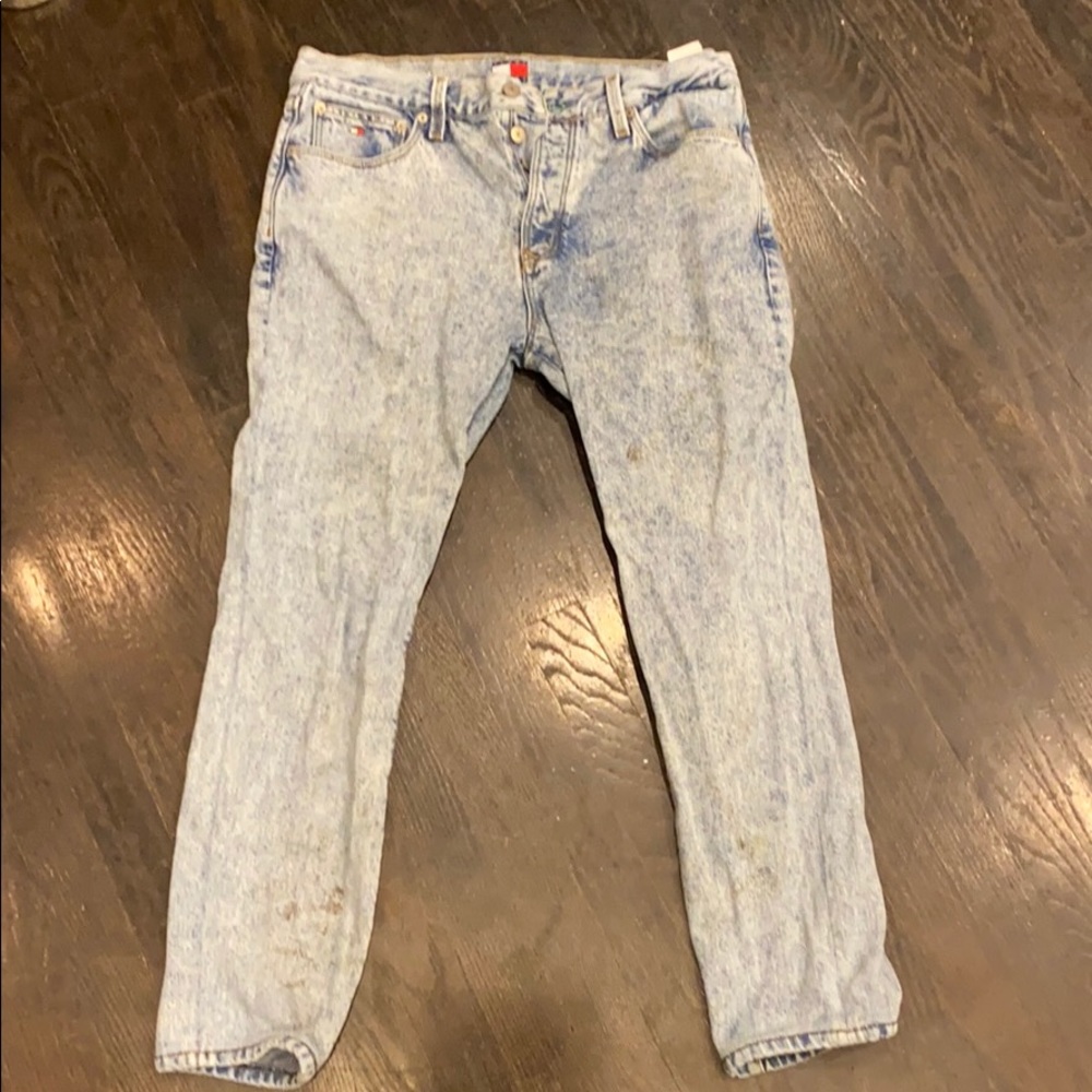 Washed Blue Tommy Hilfiger denim Jeans